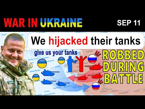 11 Sep: UNBELIEVABLE! Ukrainians CHASE RUSSIANS ON A STOLEN RUSSIAN TANK! | War in Ukraine Explained