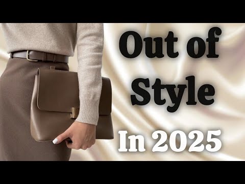 2024 Fashion Trends That Are Officially DEAD!| Out of style 2025